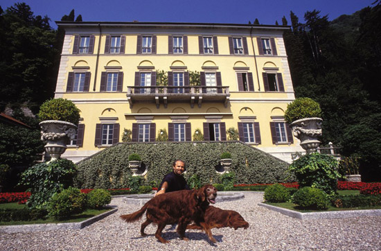 Villa Fontanelle, Moltrasio, Lake Como, Italy.