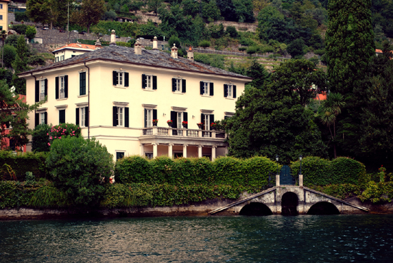 Villa Oleandra, Laglio, Lake Como, Italy.