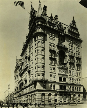 Bradley-Martin Ball at the Waldorf Hotel in New York City on the night of February 10, 1897.
