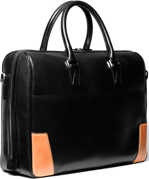 J.M. Weston Angle 1 attaché case and travel bag.