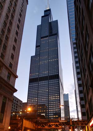 Willis Tower, 233 S. Wacker Drive, Chicago, IL 60606, U.S.A.