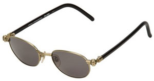Yohji Yamamoto Vintage Oval Frame women's sunglasses.