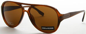 Zadig & Voltaire ZV 5036H 2041/ Black Men Women Plastic Sunglasses: £68.