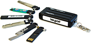 THE KEYPORT MULTI-TOOL HOLDS SIX KEYS AND/OR EVERYDAY CARRY TOOLS IN ONE MINIMAL DEVICE.