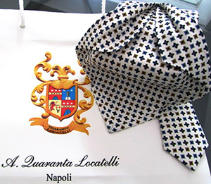 A.Quaranta Locatelli Seven-Fold Silk Necktie: €100.