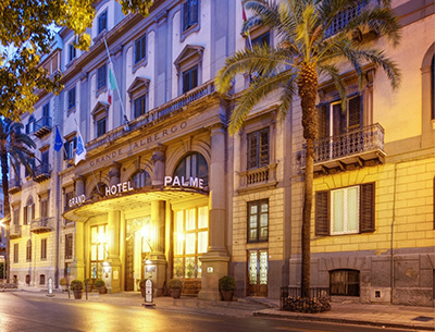 Grand Hotel Et Des Palmes, Via Roma, 398, 90139 Palermo, Italy.