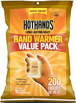 HotHands Air Activated Hand Warmers.