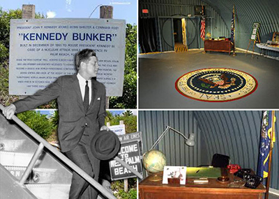 Palm Beach Maritime Museum JFK Bunker.