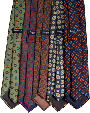 Antonio Muro handmade silk ties.