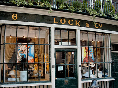 Lock & Co. Hatters, 6 St James's St, London SW1A 1EF, England, U.K.