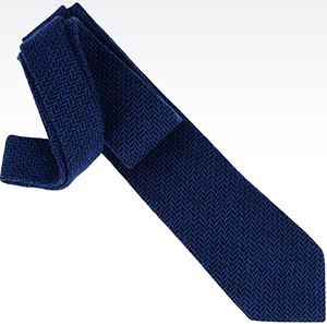 Emporio Armani Wool & Silk Tie: US$175.