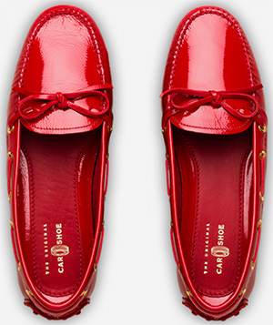 Women's Driving Patent Leather Car Shoes: £310.