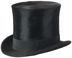 Roderick Charles Antique Silk Top Hat: £750.