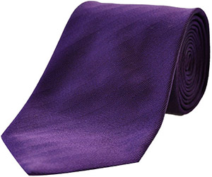 William Hunt Purple Silk Tie: £22.