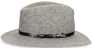 Emporio Armani Classic women's hat in felt: US$275.