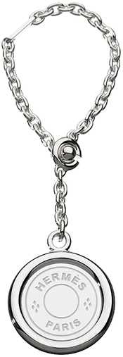 Hermès Clou de Selle Silver Key Ring: US$700.