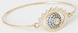 Kenzo Fashion Jewelry Eye bracelet.