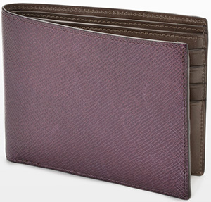 Fratelli Rossetti Bi-Material Saffiano Calfskin Men's Wallet: US$390.