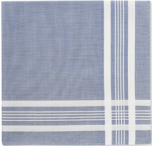 Emmett London Blue Handkerchief: £45.