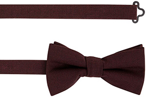 EKOCYCLE + H Brothers Plain Bow Tie: £49.95.