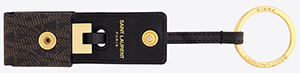 Yves Saint Laurent Classic Toile Monogram USB Key Holder: US$645.