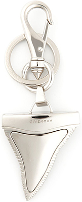 Givenchy 'Shark Tooth' keyring: US$680.