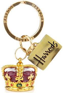 Harrods Crown Key Ring: £7.95.