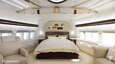 Top 10 Best High End Business Private Jet Interior