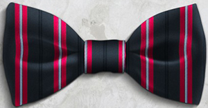 Italo Ferretti Stripes Papillon Bow Tie: €75.