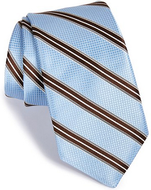 Ike Behar 'Pastel Stripe' Silk Tie: US$115.