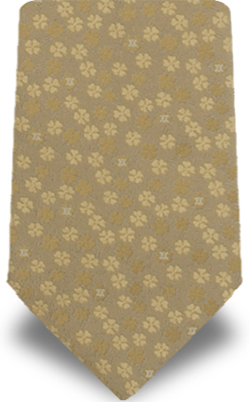 Céline Floral, Geometrical, Logged 100% silk tie: US$88.