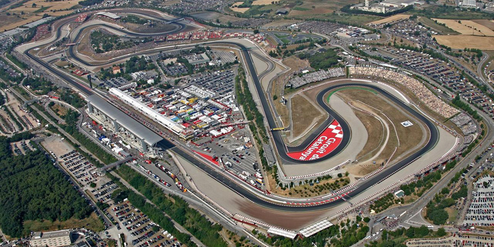 Circuit de Catalunya, Barcelona, Catalonia, Spain.