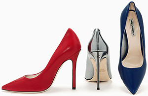 Karl Lagerfeld women's shoes.
