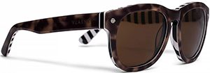 AMI + Vuarnet Men's Tortoise Shell Sunglasses: 195.