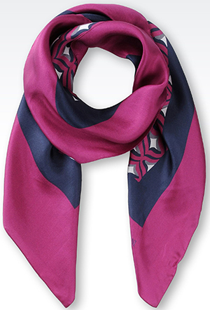 Emporio Armani Women's Silk Scarf: US$165.