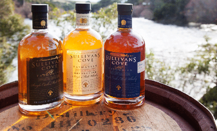 Sullivans Cove whiskies.