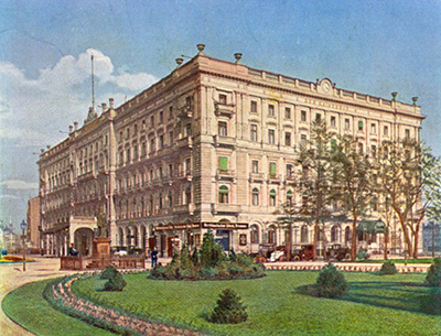 Hotel Kaiserhof, Wilhelmplatz 3-5 (1875-1943).