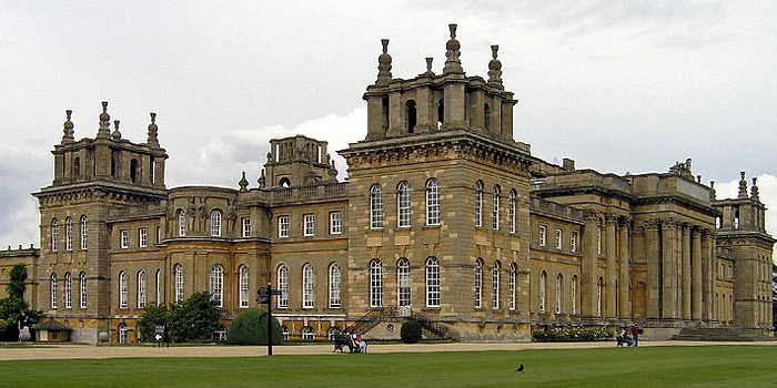 Blenheim Palace, Woodstock, Oxfordshire, England.