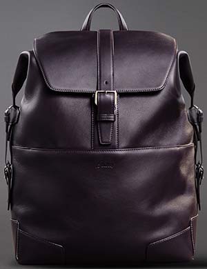 Brioni Leather Backpack: US$6,700.