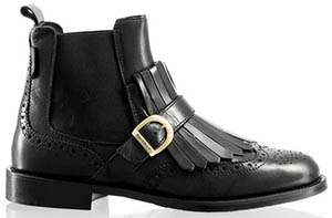 Russell & Bromley Cuthburt Fringe Ankle Boot: £235.