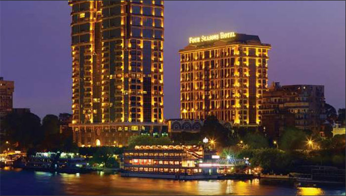 Four Seasons Hotel Cairo at The First Residence, 35 Giza Street, Cairo, Giza 12311.
