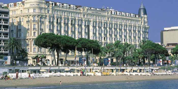 InterContinental Carlton Hotel, 58 La Croisette, 06414 Cannes, France.