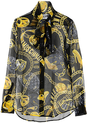 Moschino long sleeve women's shirt: US$895.