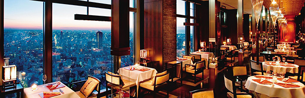 'Divine dining with a dramatic view' - the restaurants at Mandarin Oriental Tokyo.