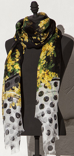 Dolce&Gabbana women's printed silk stole: US$795.