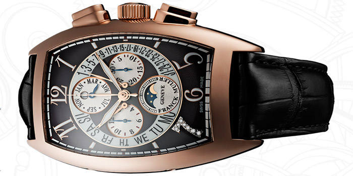 Franck Muller Cristiano Ronaldo Perpetual Calendar Bi-Retro Chrono CR7 Limited Edition Chronograph.