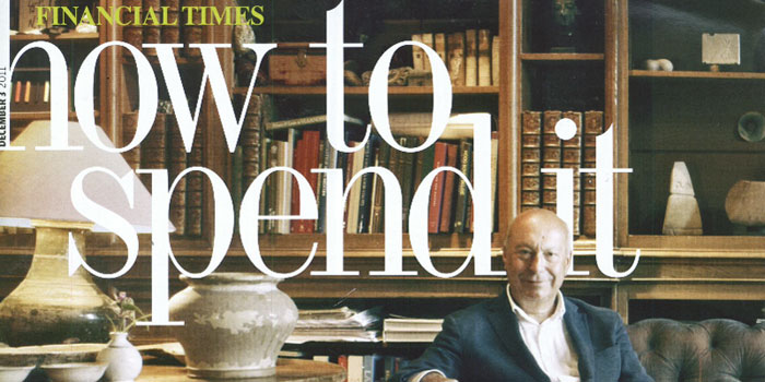 How To Spend It - 'The FT's award-winning luxury lifestyle magazine'.