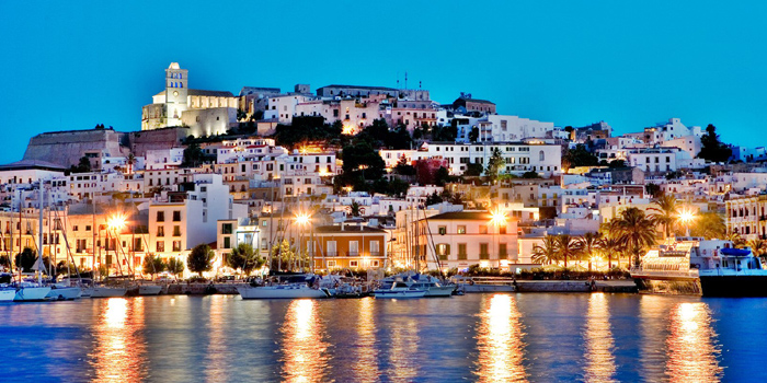 Ibiza Town, Ibiza, Balearic Islands, Spain.