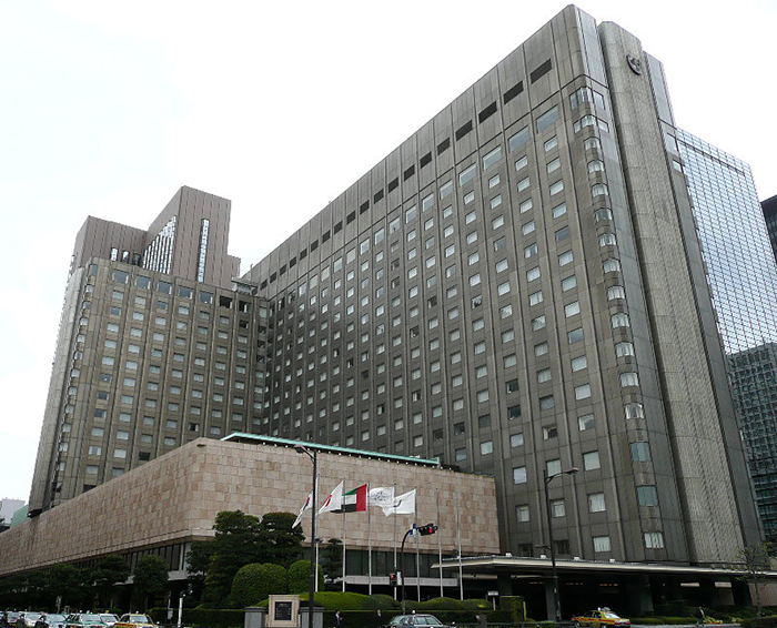 Imperial Hotel, Tokyo, 1-1-1 Uchisaiwai-cho, 1-chome,Chiyoda-ku, Tokyo 100-8558, Japan.