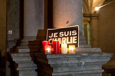 Charlie Hebdo shooting.